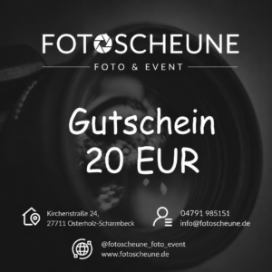 Icon für den 20 Euro Fotoscheune-Gutschein
