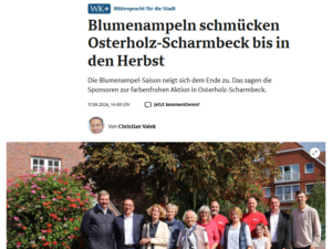 Bild vom Artikel aus dem Weser-Kurier
